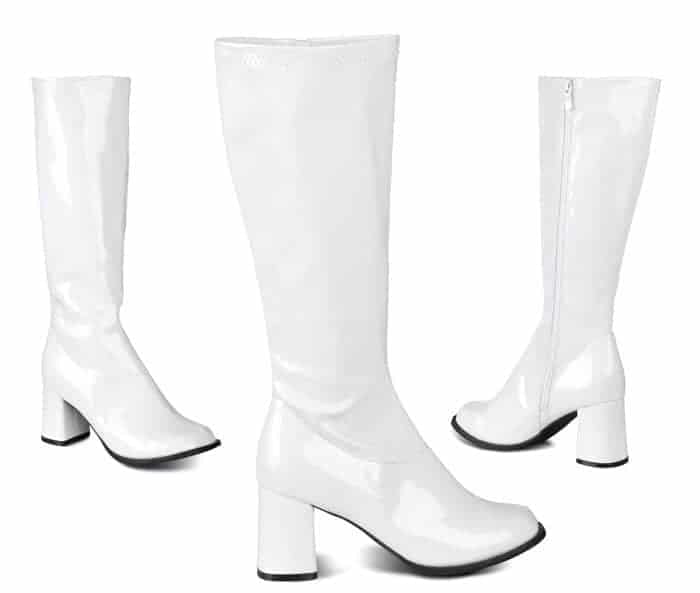 Bottes Disco Fashion (Couleur - Blanc Brillant) | Ced