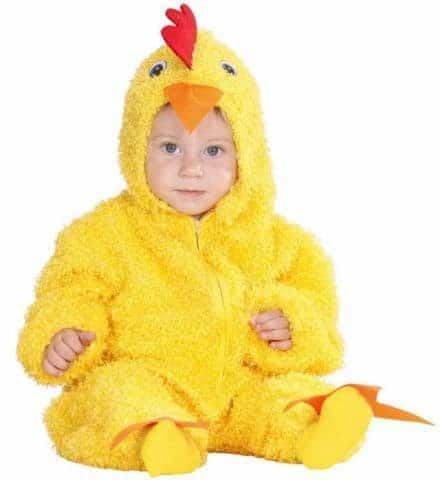 Costume Poussin Fuzzy Pack 6 Costumes Bebes Tailles 0 6 Mois Et 1 2 Ans Ced