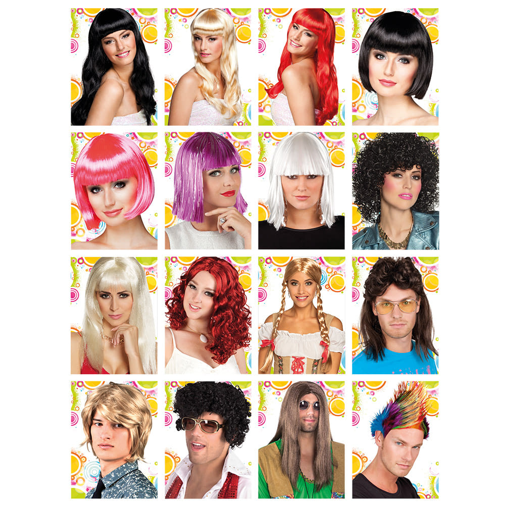 Perruque disco argent femme - Mister Fiesta